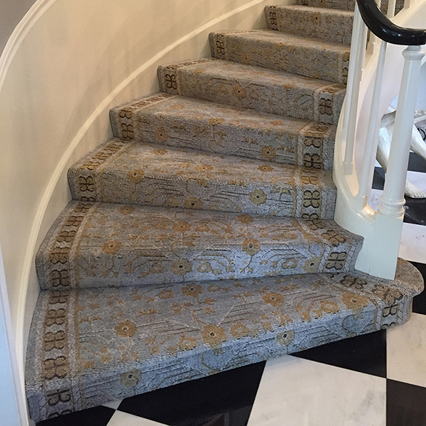 Custom Oriental Stair Runner